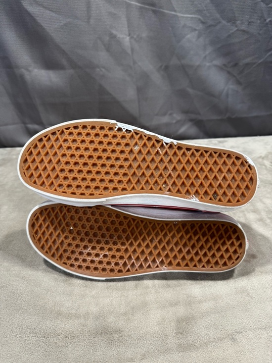 Vans Red & White Old Skool Sneakers - Picture 10 of 11